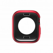 SwitchEasy Odyssey Case - удароустойчив хибриден кейс за Apple Watch 45мм, 44мм (червен) 4