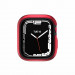 SwitchEasy Odyssey Case - удароустойчив хибриден кейс за Apple Watch 45мм, 44мм (червен) 2