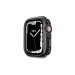 SwitchEasy Odyssey Glossy Edition Case - удароустойчив хибриден кейс за Apple Watch 45мм, 44мм (черен-лъскав) 1