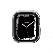 SwitchEasy Odyssey Glossy Edition Case - удароустойчив хибриден кейс за Apple Watch 45мм, 44мм (сребрист-лъскав) 1