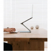 Ringke Outstanding Laptop Stand - сгъваема алуминиева поставка за MacBook и лаптопи от 11 до 17 инча (тъмносив) 7