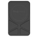 SwitchEasy MagStand Leather Stand - кожена поставка за кейсове и смартфони съвместима с MagSafe аксесоари (черен) 1