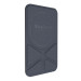 SwitchEasy MagStand Leather Stand - кожена поставка за кейсове и смартфони съвместима с MagSafe аксесоари (син) 2
