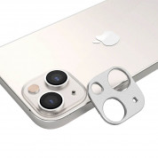 SwitchEasy LenShield Aluminum Camera Lens Protector - предпазна метална плочка за камерата на iPhone 13 mini, iPhone 13 (сребрист)