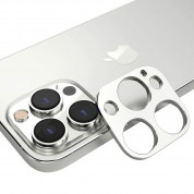 SwitchEasy LenShield Aluminum Camera Lens Protector - предпазна плочка за камерата на iPhone 13 Pro, iPhone 13 Pro Max (сребрист)
