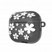 SwitchEasy AirPods 3 Artist Fleur Case - удароустойчив силиконов (TPU) калъф за Apple AirPods 3 (прозрачен)