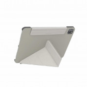 SwitchEasy Origami Case - полиуретанов кейс и поставка за iPad Pro 11 M1 (2021), iPad Pro 11 (2020), iPad Pro 11 (2018), iPad Air 5 (2022), iPad Air 4 (2020) (сив) 4