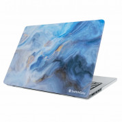 SwitchEasy Marble Case - предпазен поликарбонатов кейс за MacBook Pro 13 (2016-2022), MacBook Pro 13 M1 (2020), MacBook Pro 13 M2 (2022) (син)