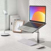 Baseus Metal Adjustable Laptop Stand - регулируема алуминиева поставка за MacBook и лаптопи от 11 до 17 инча (сребрист) 12