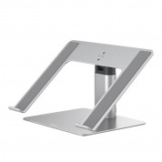 Baseus Metal Adjustable Laptop Stand - регулируема алуминиева поставка за MacBook и лаптопи от 11 до 17 инча (сребрист) 2
