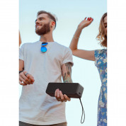 Baseus V1 Wireless Waterproof Bluetooth Speaker - безжичен блутут спийкър за мобилни устройства (черен) 15