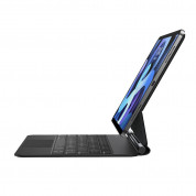 Baseus Brilliance Wireless Touchpad Keyboard Case (ARJK000213) - полиуретанов калъф, клавиатура, тракпад и поставка за iPad Pro 11 M1 (2021), iPad Pro 11 (2020), iPad Pro 11 (2018), iPad Air 5 (2022), iPad Air 4 (2020) (черен) 2