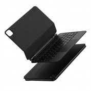 Baseus Brilliance Wireless Touchpad Keyboard Case (ARJK000213) - полиуретанов калъф, клавиатура, тракпад и поставка за iPad Pro 11 M1 (2021), iPad Pro 11 (2020), iPad Pro 11 (2018), iPad Air 5 (2022), iPad Air 4 (2020) (черен) 3