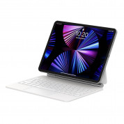 Baseus Brilliance Wireless Touchpad Keyboard Case (ARJK000202) for iPad Pro 11 M1 (2021), iPad Pro 11 (2020), iPad Pro 11 (2018), iPad Air 5 (2022), iPad Air 4 (2020) (white)