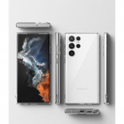 Ringke Air Case - силиконов (TPU) калъф за Samsung Galaxy S22 Ultra (прозрачен) 10