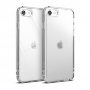 Ringke Fusion Edge Case - хибриден удароустойчив кейс за iPhone SE (2022), iPhone SE (2020), iPhone 8, iPhone 7 (прозрачен-мат) 3