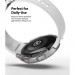Ringke 2x Slim Watch Case - комплект от два броя качествен твърд кейс за Samsung Galaxy Watch 4 Classic 46 мм (прозрачен и черен) (2 броя) 4