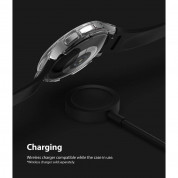 Ringke 2x Slim Watch Case - комплект от два броя качествен твърд кейс за Samsung Galaxy Watch 4 Classic 42 мм (прозрачен и черен) (2 броя) 6