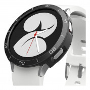 Ringke Bezel Styling + Ringke Air Sports 40-02 - рамка с висока степен на защита и силиконов (TPU) кейс за Samsung Galaxy Watch 4 40мм (черен) 