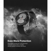 Ringke Bezel Styling + Ringke Air Sports 40-02 - рамка с висока степен на защита и силиконов (TPU) кейс за Samsung Galaxy Watch 4 40мм (черен)  4