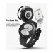Ringke Bezel Styling + Ringke Air Sports 40-02 - рамка с висока степен на защита и силиконов (TPU) кейс за Samsung Galaxy Watch 4 40мм (черен)  3