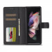 Tech-Protect Wallet Leather Flip Case - кожен калъф, тип портфейл за Samsung Galaxy Z Fold 4 (черен) 2