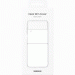 Samsung Clear Slim Cover EF-QF721CT - оригинален поликарбонатов кейс за Samsung Galaxy Flip 4 (прозрачен) 9