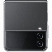 Samsung Clear Slim Cover EF-QF721CT - оригинален поликарбонатов кейс за Samsung Galaxy Flip 4 (прозрачен) 3