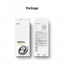 Ringke Bezel Styling + Ringke Air Sports 40-01 - рамка с висока степен на защита и силиконов (TPU) кейс за Samsung Galaxy Watch 4 40мм (сребрист и черен)  10