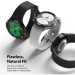 Ringke Bezel Styling Stainless Steel 40-01 - рамка от неръждаема стомана с висока степен на защита за Samsung Galaxy Watch 5, Galaxy Watch 4 44мм (сребрист) 3