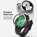 Ringke Bezel Styling Stainless Steel 40-01 - рамка от неръждаема стомана с висока степен на защита за Samsung Galaxy Watch 5, Galaxy Watch 4 44мм (сребрист) 2