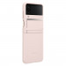 Samsung Leather Cover EF-VF721LPEGWW - оригинален кожен кейс (естествена кожа) за Samsung Galaxy Z Flip 4 (розов) 3