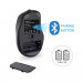 TeckNet BM307 Bluetooth Mouse - ергономична безжична мишка с блутут (за PC) (сив) 3