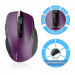 TeckNet BM307 Bluetooth Mouse - ергономична безжична мишка с блутут (за PC) (лилав) 2