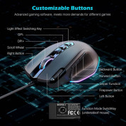 TeckNet EGM01793BA01 Wired Gaming Mouse - геймърска мишка (за Mac и PC) (черен) 3