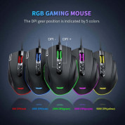 TeckNet EGM01794BA01 Wired Gaming Mouse - геймърска мишка (за Mac и PC) (черен) 5