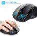 TeckNet M003-v3 Pro 2.4G Wireless Mouse - ергономична безжична мишка (за Mac и PC) (черен) 5