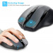 TeckNet M003-v3 Pro 2.4G Wireless Mouse - ергономична безжична мишка (за Mac и PC) (сив) 3