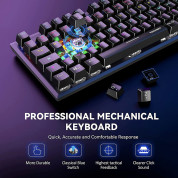 TeckNet EMK01451BK01 LED Illuminated Mechanical Gaming Keyboard - механична геймърска клавиатура с LED подсветка (за PC) 3