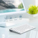 TeckNet Mini Keyboard X315 2.4G - безжична клавиатура за компютри и таблети (бял) 7