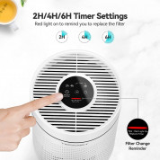 TeckNet Air Purifier for Home Bedroom - въздухопречиствател за стайни помещения (бял) 4