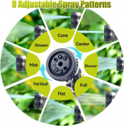 Voxon Garden Hose Pressure Spray Gun for Car Washing Cleaning Watering (black) 3