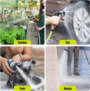 Voxon Garden Hose Pressure Spray Gun for Car Washing Cleaning Watering (black) 2