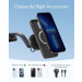 Anker 613 MagGo MagSafe Magnetic Wireless Charger - поставка за таблото на кола с безжично зареждане за iPhone с Magsafe (черен) 5