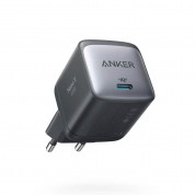 Anker 713 PowerPort Nano II 45W Wall Charger - захранване за ел. мрежа с USB-C изход с технология за бързо зареждане (черен)