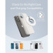 Anker 610 Magnetic Phone Grip (MagGo) - магнитен пръстен с поставка за прикрепяне към iPhone с MagSafe (черен) 7