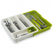 Joseph-Joseph DrawerStore Cutlery Tray - огранайзер (табла) за съхранение на кухненски прибори (бял-зелен) 1