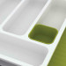 Joseph-Joseph DrawerStore Cutlery Tray - огранайзер (табла) за съхранение на кухненски прибори (бял-зелен) 4