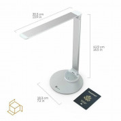 Taotronics Multi-Functional Desk Lamp 9W - настолна LED лампа с USB-A изход за зареждане на мобилни устройства (черен) 2