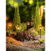 Taotronics Outdoor Garden Solar LED Lamp Set 2200 mAh - комплект външна соларна LED лампа с презареждаема батерия (черен) (2 броя) 8
